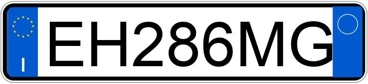 Numer rejestracyjny EH286MG posiada VOLKSWAGEN Polo 5a serie