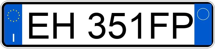 Numer rejestracyjny EH351FP posiada VOLKSWAGEN Polo 5a serie Numer rejestracyjny EH351FP posiada VOLKSWAGEN Polo 5a serie