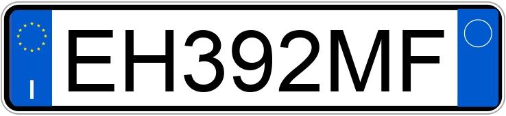 Numer rejestracyjny EH392MF posiada OPEL Meriva 2a serie Numer rejestracyjny EH392MF posiada OPEL Meriva 2a serie