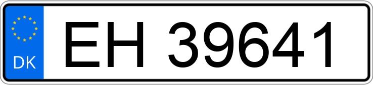 Numer rejestracyjny EH39641 posiada PEUGEOT 207