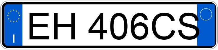 Numer rejestracyjny EH406CS posiada CITROEN C3 2a serie