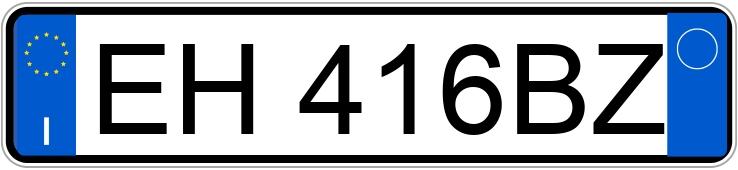 Numer rejestracyjny EH416BZ posiada FORD Focus 2a serie Numer rejestracyjny EH416BZ posiada FORD Focus 2a serie