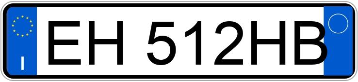 Numer rejestracyjny EH512HB posiada MINI Mini Countrym. Numer rejestracyjny EH512HB posiada MINI Mini Countrym.