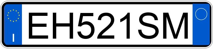 Numer rejestracyjny EH521SM posiada BMW Serie 1 Numer rejestracyjny EH521SM posiada BMW Serie 1