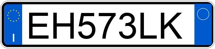 Numer rejestracyjny EH573LK posiada VOLKSWAGEN Golf 6a serie