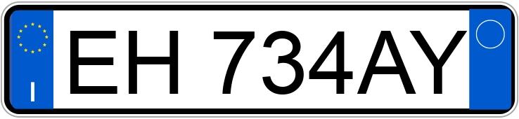 Numer rejestracyjny EH734AY posiada VOLKSWAGEN Golf 5a serie Numer rejestracyjny EH734AY posiada VOLKSWAGEN Golf 5a serie