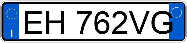 Numer rejestracyjny EH762VG posiada AUDI A4 4a serie Numer rejestracyjny EH762VG posiada AUDI A4 4a serie