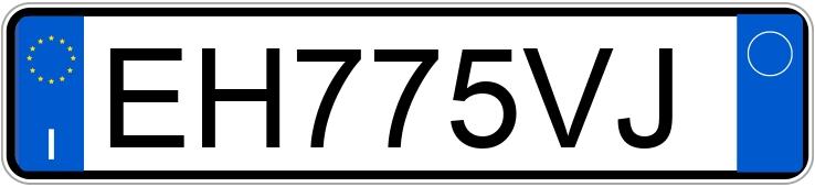 Numer rejestracyjny EH775VJ posiada FIAT Punto Evo