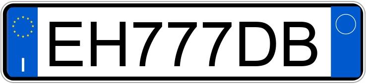 Numer rejestracyjny EH777DB posiada OPEL Meriva 2a serie Numer rejestracyjny EH777DB posiada OPEL Meriva 2a serie