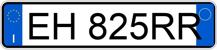 Numer rejestracyjny EH825RR posiada FORD Fiesta 6a serie