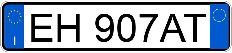 Numer rejestracyjny EH907AT posiada VOLKSWAGEN Polo 5a serie