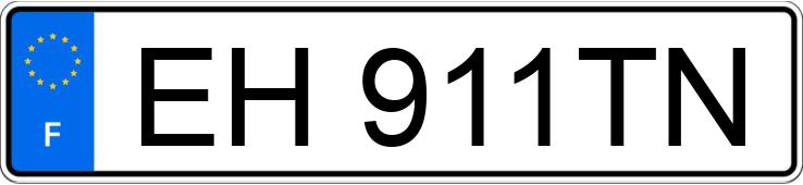 Numer rejestracyjny EH911TN posiada LOTUS EXIGE