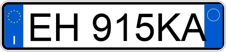 Numer rejestracyjny EH915KA posiada VOLKSWAGEN Golf 6a serie Numer rejestracyjny EH915KA posiada VOLKSWAGEN Golf 6a serie