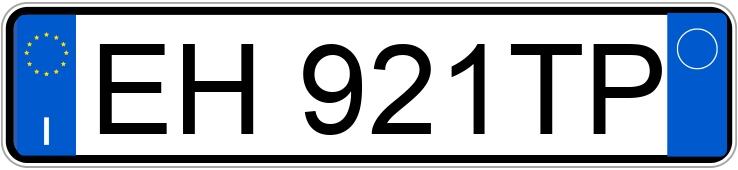 Numer rejestracyjny EH921TP posiada AUDI A4 4a serie