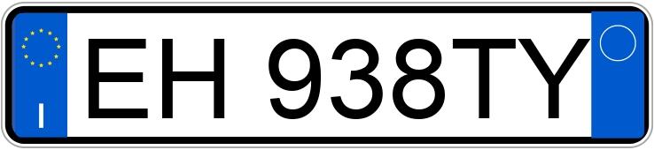 Numer rejestracyjny EH938TY posiada OPEL Corsa 4a serie