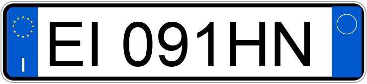 Numer rejestracyjny EI091HN posiada AUDI A1