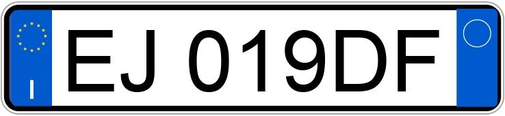 Numer rejestracyjny EJ019DF posiada VOLKSWAGEN Tiguan 1a serie Numer rejestracyjny EJ019DF posiada VOLKSWAGEN Tiguan 1a serie