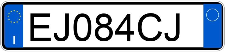 Numer rejestracyjny EJ084CJ posiada FORD Fiesta 6a serie
