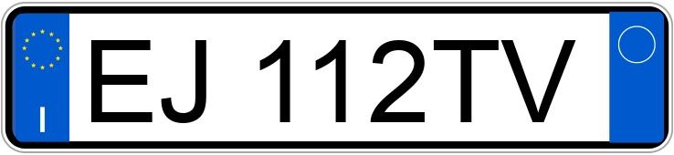 Numer rejestracyjny EJ112TV posiada RENAULT Twingo 2a serie