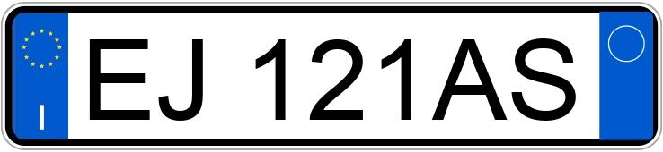 Numer rejestracyjny EJ121AS posiada OPEL Vivaro 2a serie