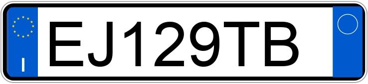 Numer rejestracyjny EJ129TB posiada VOLKSWAGEN Golf 6a serie Numer rejestracyjny EJ129TB posiada VOLKSWAGEN Golf 6a serie