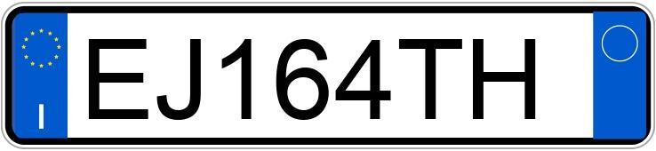 Numer rejestracyjny EJ164TH posiada MERCEDES Classe A