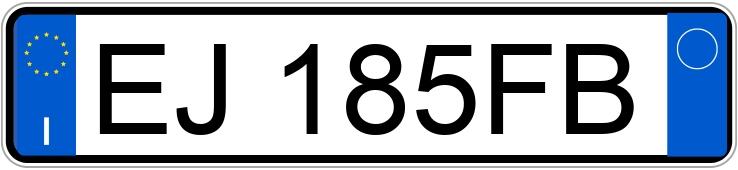Numer rejestracyjny EJ185FB posiada VOLKSWAGEN Golf 6a serie Numer rejestracyjny EJ185FB posiada VOLKSWAGEN Golf 6a serie