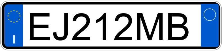 Numer rejestracyjny EJ212MB posiada FORD Focus 3a serie Numer rejestracyjny EJ212MB posiada FORD Focus 3a serie