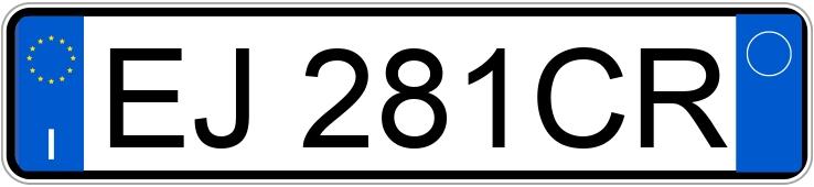 Numer rejestracyjny EJ281CR posiada FORD Fiesta 6a serie Numer rejestracyjny EJ281CR posiada FORD Fiesta 6a serie