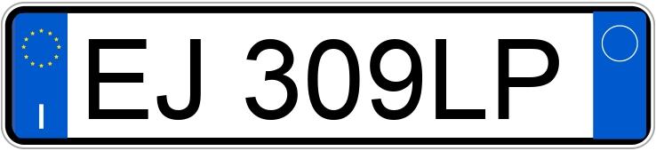 Numer rejestracyjny EJ309LP posiada MERCEDES Classe B