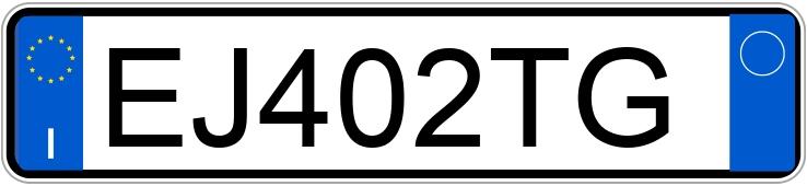 Numer rejestracyjny EJ402TG posiada OPEL Meriva 2a serie Numer rejestracyjny EJ402TG posiada OPEL Meriva 2a serie