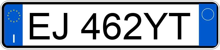 Numer rejestracyjny EJ462YT posiada OPEL Corsa 4a serie Numer rejestracyjny EJ462YT posiada OPEL Corsa 4a serie