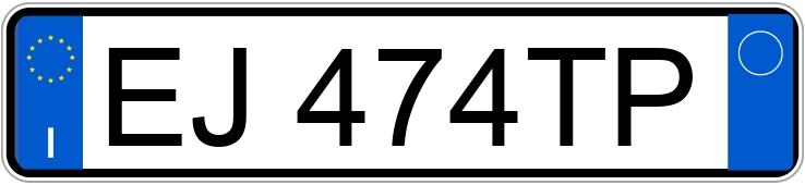 Numer rejestracyjny EJ474TP posiada OPEL Corsa 4a serie Numer rejestracyjny EJ474TP posiada OPEL Corsa 4a serie