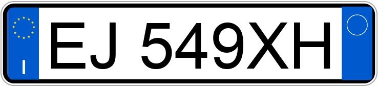 Numer rejestracyjny EJ549XH posiada MINI Mini Countrym. Numer rejestracyjny EJ549XH posiada MINI Mini Countrym.