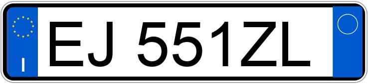 Numer rejestracyjny EJ551ZL posiada AUDI A4 4a serie Numer rejestracyjny EJ551ZL posiada AUDI A4 4a serie
