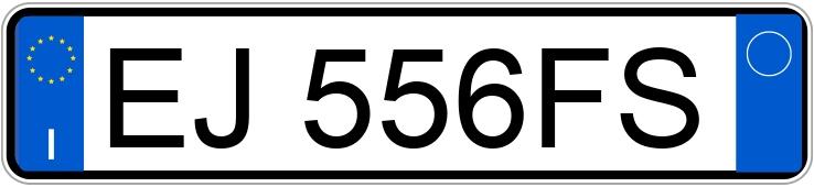 Numer rejestracyjny EJ556FS posiada FIAT Freemont Freemont 2.0 Multijet 170 CV Park Avenue (125 kw)