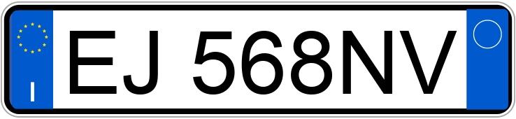 Numer rejestracyjny EJ568NV posiada ALFA ROMEO Giulietta Numer rejestracyjny EJ568NV posiada ALFA ROMEO Giulietta