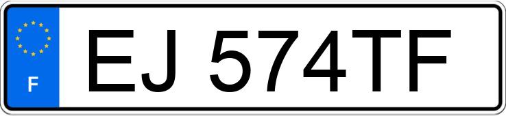 Numer rejestracyjny EJ574TF posiada NISSAN QASHQAI