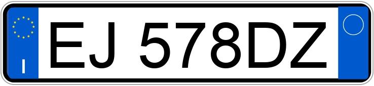Numer rejestracyjny EJ578DZ posiada RENAULT Clio 3a serie