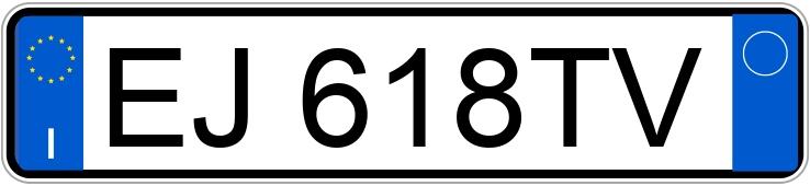 Numer rejestracyjny EJ618TV posiada FIAT Punto Evo Punto Evo 1.3 Mjt 75 CV DPF 5P SeS Dynamic (55 kw)