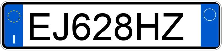 Numer rejestracyjny EJ628HZ posiada FORD C-Max 2a serie