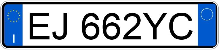 Numer rejestracyjny EJ662YC posiada OPEL Corsa 4a serie