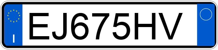 Numer rejestracyjny EJ675HV posiada PEUGEOT 5008 1a serie