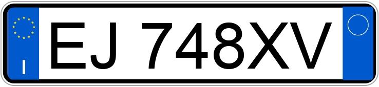 Numer rejestracyjny EJ748XV posiada LANCIA Ypsilon 3a serie Numer rejestracyjny EJ748XV posiada LANCIA Ypsilon 3a serie