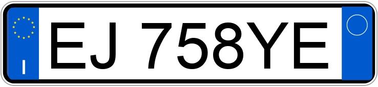 Numer rejestracyjny EJ758YE posiada VOLKSWAGEN Polo 5a serie