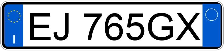 Numer rejestracyjny EJ765GX posiada VOLKSWAGEN Polo 5a serie Numer rejestracyjny EJ765GX posiada VOLKSWAGEN Polo 5a serie