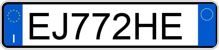 Numer rejestracyjny EJ772HE posiada CITROEN C4