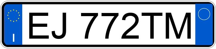 Numer rejestracyjny EJ772TM posiada CITROEN C4 2a serie