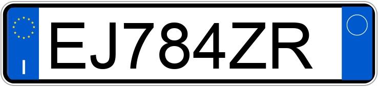 Numer rejestracyjny EJ784ZR posiada TOYOTA Yaris 3a serie Numer rejestracyjny EJ784ZR posiada TOYOTA Yaris 3a serie
