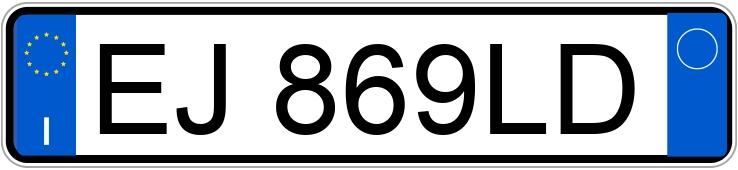 Numer rejestracyjny EJ869LD posiada SEAT Ibiza 4a serie Ibiza 1.2 5P Style (51 kw)